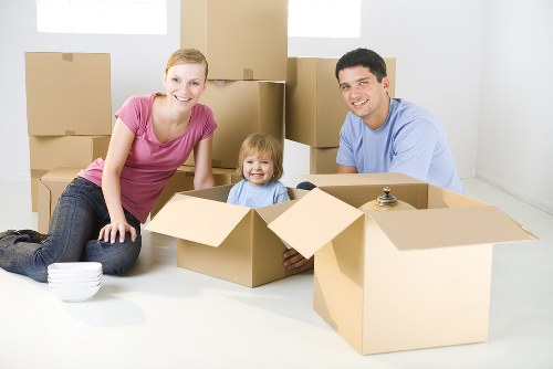 Moving truck service for residential moves in Notting Hill