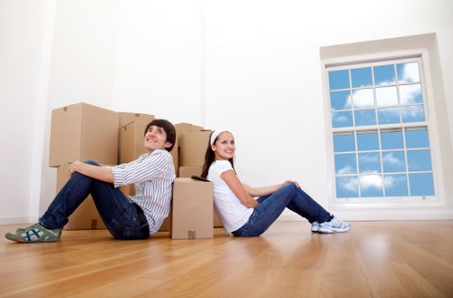 Professional packing support for a Notting Hill home move
