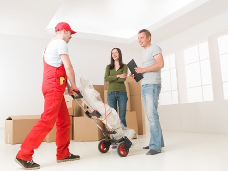 Same day removal team helping with a move in Notting Hill