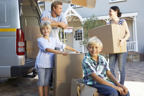 Packing preparation checklist for a house move in Notting Hill